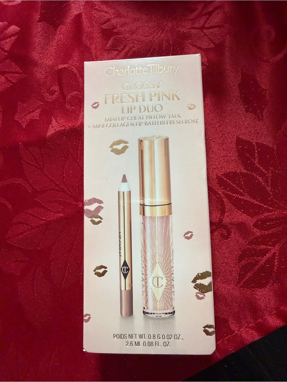 Charlotte Tilbury Fresh Pink Lip Duo — Soft Pink Gloss & Liner